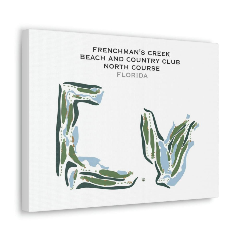 Frenchman's Creek Beach & Country Club North Course, Florida - Printed Golf Courses - Golf Course Prints