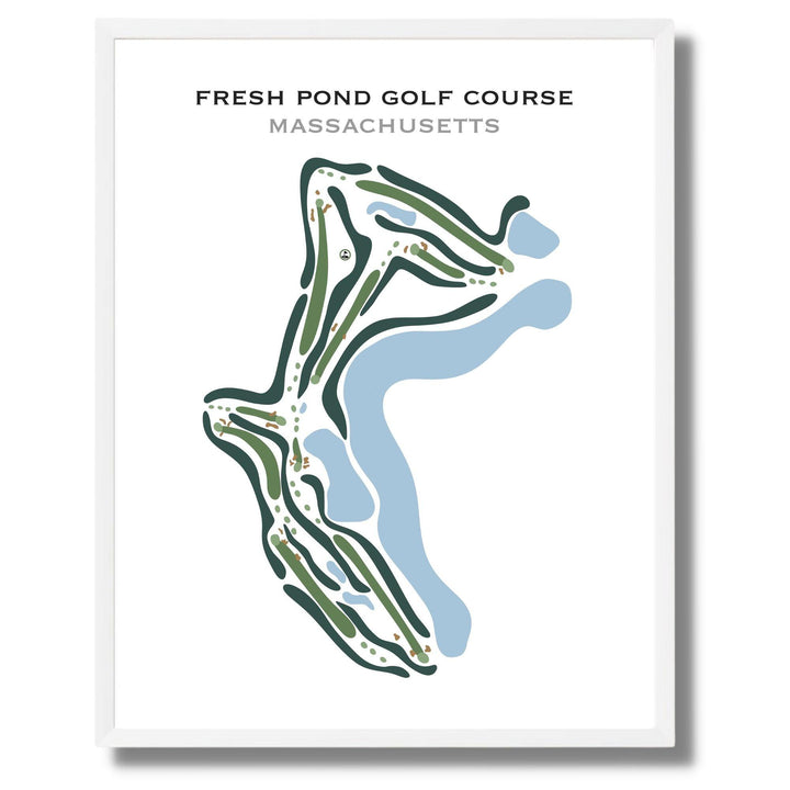 Fresh Pond Golf Course, Massachusetts - Printed Golf Courses - Golf Course Prints