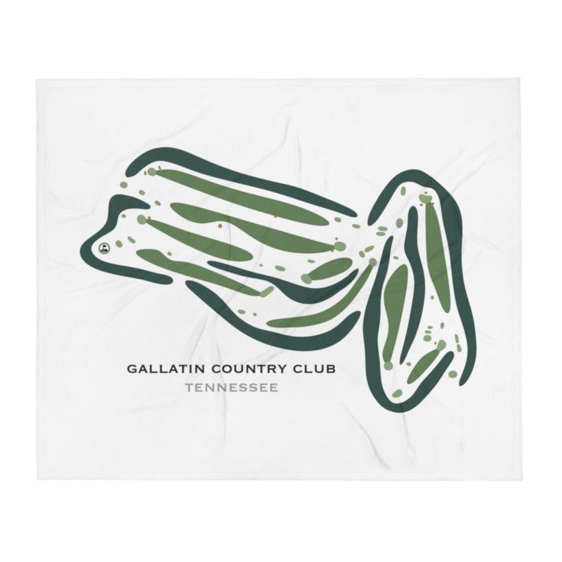 Gallatin Country Club, Tennessee - Printed Golf Courses - Golf Course Prints