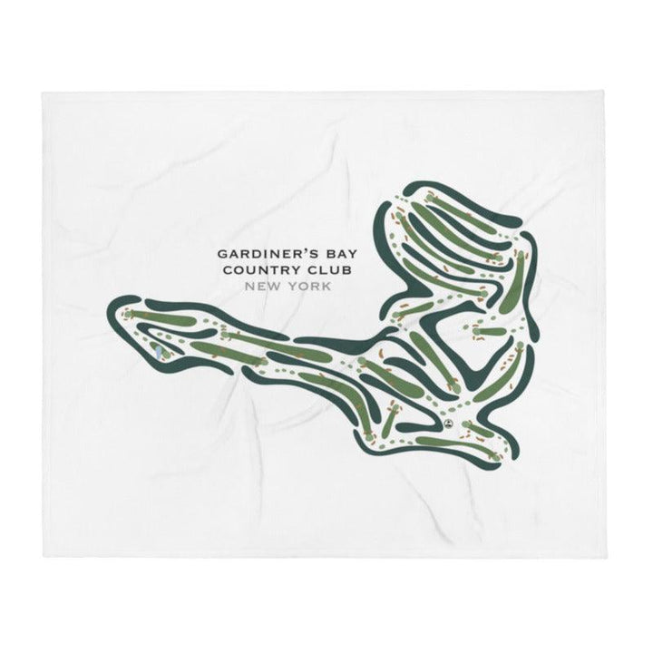 Gardiner's Bay Country Club, New York - Printed Golf Courses - Golf Course Prints