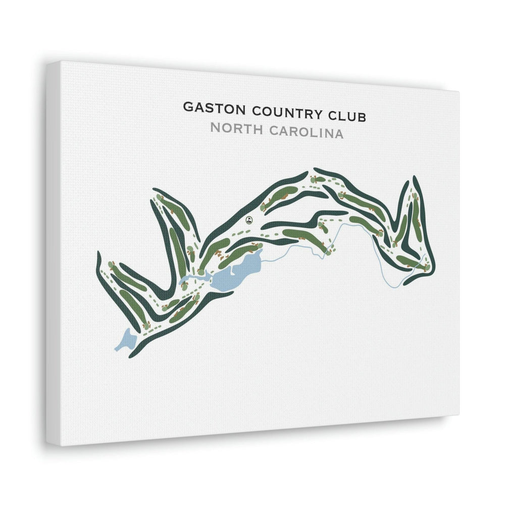 Gaston Country Club, North Carolina - Printed Golf Courses - Golf Course Prints