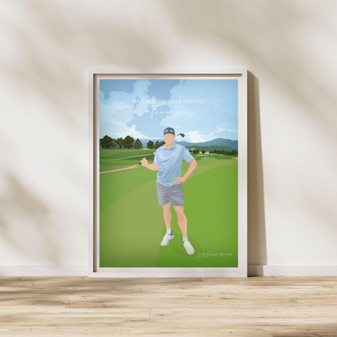 Gatlinburg Golf Course, Tennessee - Signature Designs - Golf Course Prints