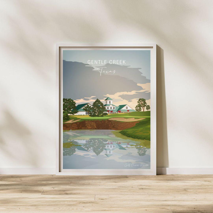 Gentle Creek Golf Course, Texas - Signature Designs - Golf Course Prints