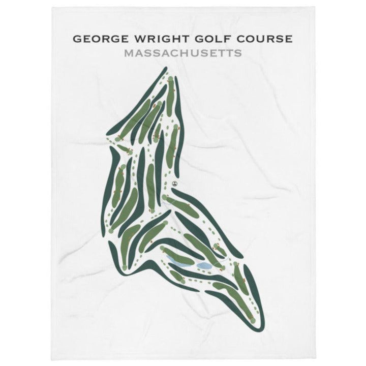 George Wright Golf Course, Massachusetts - Printed Golf Courses - Golf Course Prints