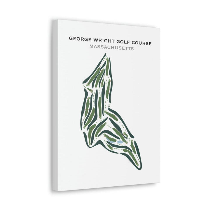 George Wright Golf Course, Massachusetts - Printed Golf Courses - Golf Course Prints