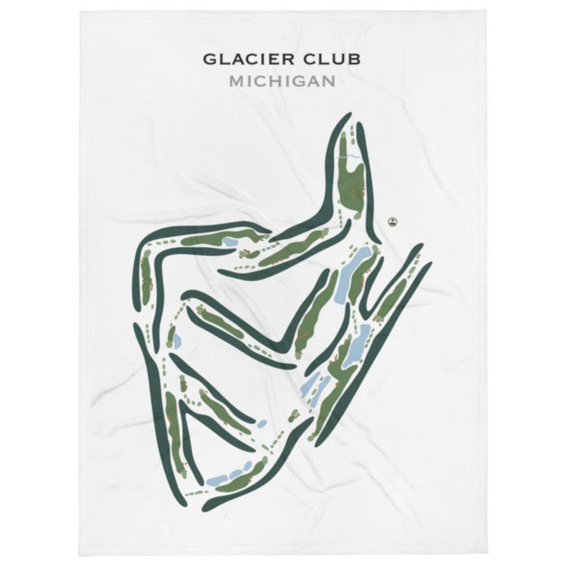 Glacier Club, Michigan - Printed Golf Courses - Golf Course Prints