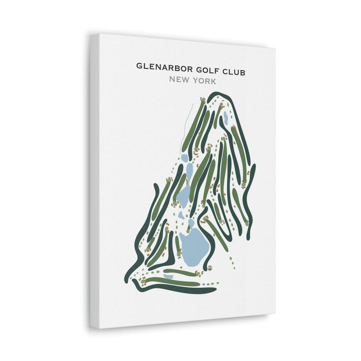 GlenArbor Golf Club, New York - Printed Golf Courses - Golf Course Prints