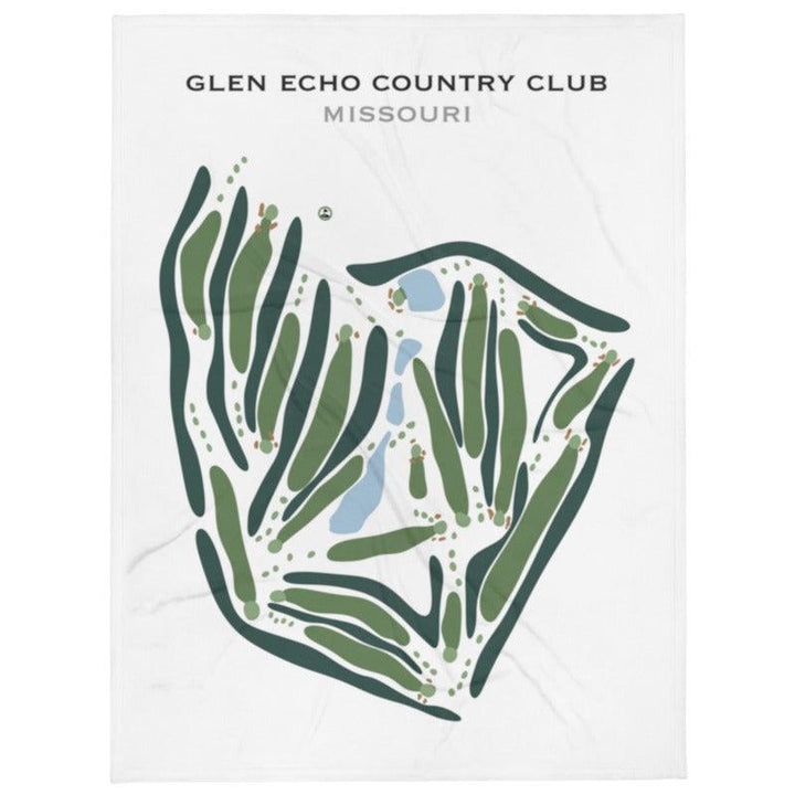 Glen Echo Country Club, Missouri - Printed Golf Courses - Golf Course Prints