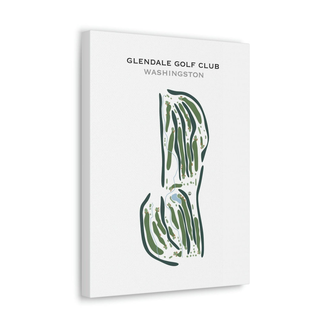 Glendale Golf Club, Washington - Printed Golf Courses - Golf Course Prints