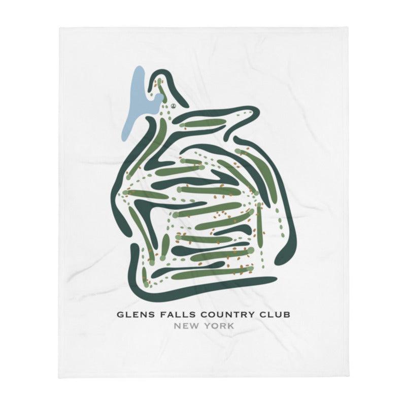 Glens Falls Country Club, New York - Printed Golf Courses - Golf Course Prints