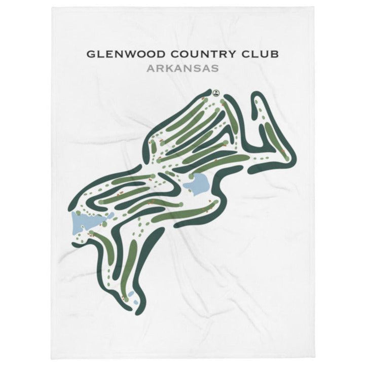 Glenwood Country Club, Arkansas - Printed Golf Courses - Golf Course Prints