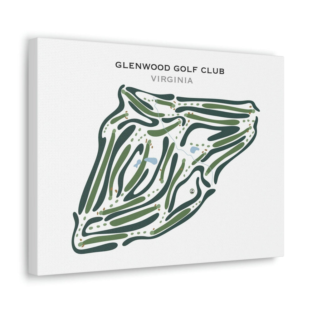 Glenwood Golf Club, Virginia - Printed Golf Courses - Golf Course Prints