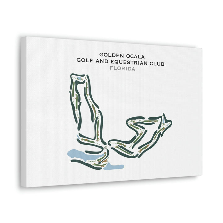 Golden Ocala Golf and Equestrian Club, Florida - Printed Golf Courses - Golf Course Prints