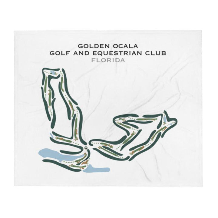 Golden Ocala Golf and Equestrian Club, Florida - Printed Golf Courses - Golf Course Prints