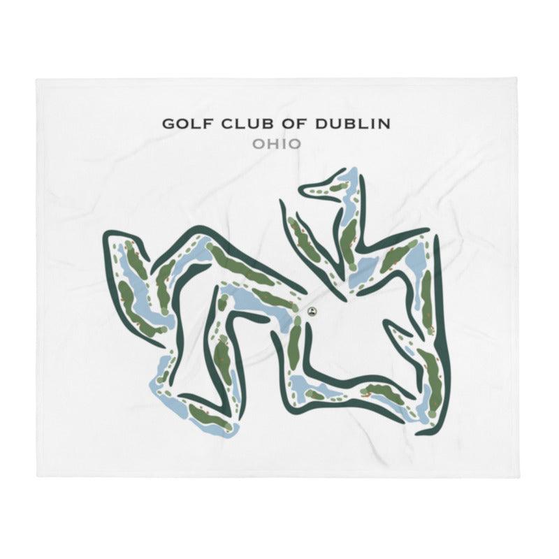 Golf Club of Dublin, Ohio - Printed Golf Courses - Golf Course Prints