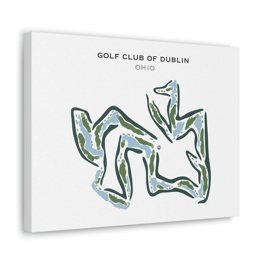 Golf Club of Dublin, Ohio - Printed Golf Courses - Golf Course Prints