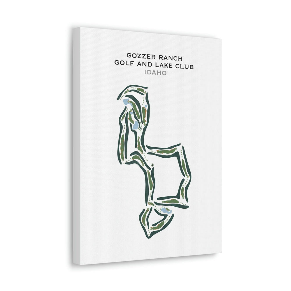 Gozzer Ranch Golf and Lake Club, Idaho - Printed Golf Courses - Golf Course Prints