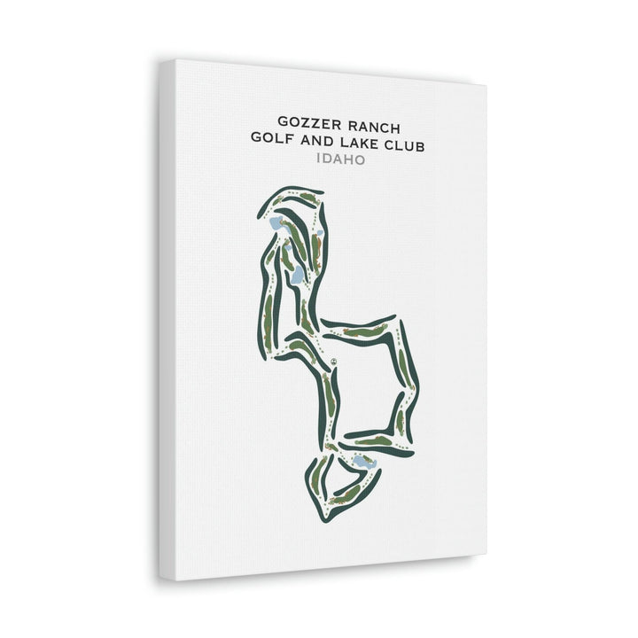 Gozzer Ranch Golf and Lake Club, Idaho - Printed Golf Courses - Golf Course Prints