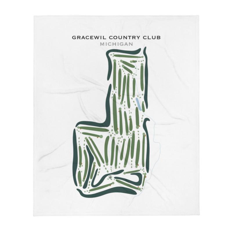 Gracewil Country Club, Michigan - Printed Golf Courses - Golf Course Prints