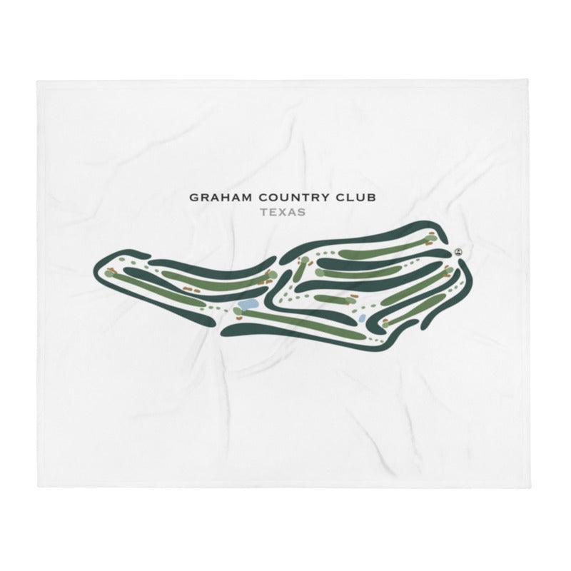 Graham Country Club, Texas - Printed Golf Courses - Golf Course Prints