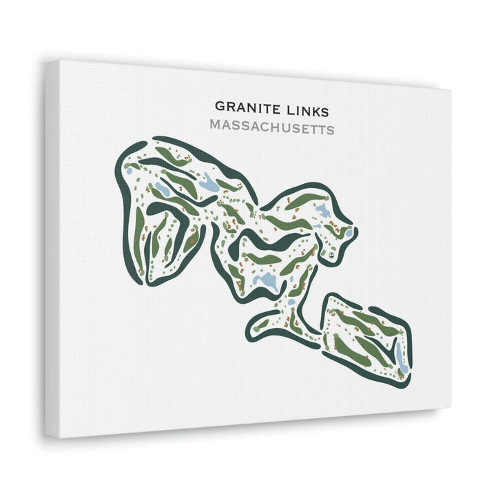 Granite Links Golf Club, Quincy, Massachusetts - Printed Golf Courses - Golf Course Prints