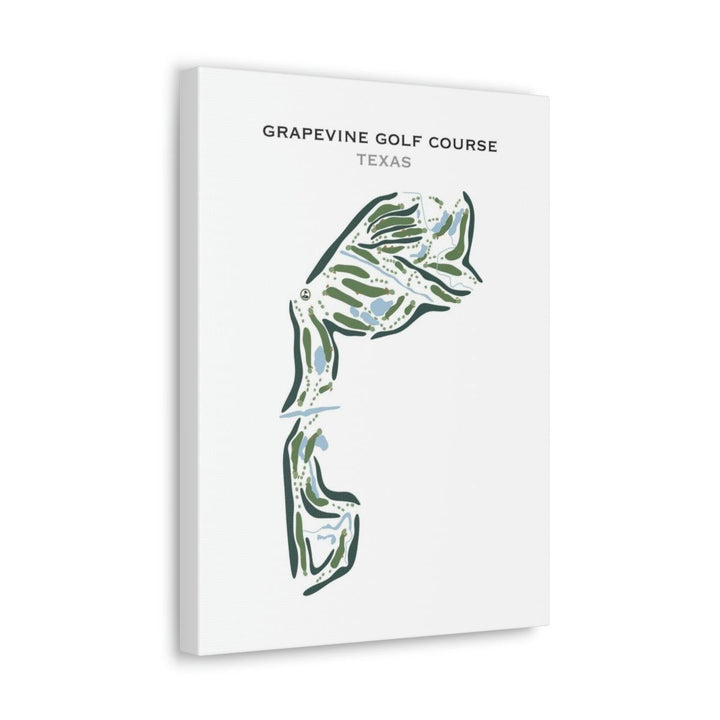 Grapevine Golf Course, Texas - Printed Golf Courses - Golf Course Prints