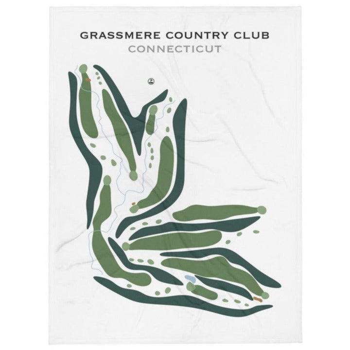 Grassmere Country Club, Connecticut - Printed Golf Courses - Golf Course Prints