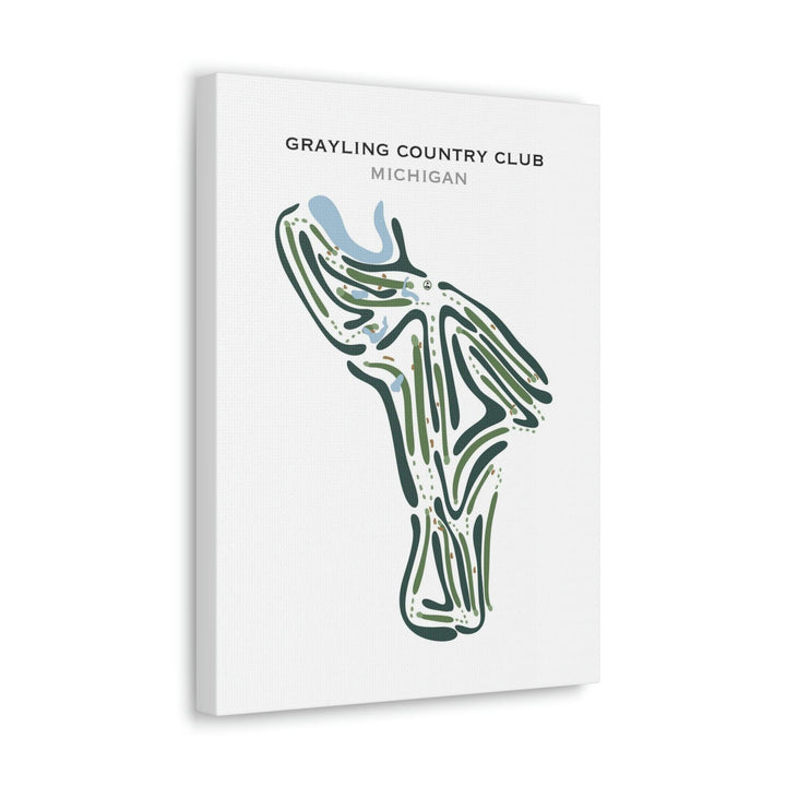 Grayling Country Club, Michigan - Printed Golf Courses - Golf Course Prints