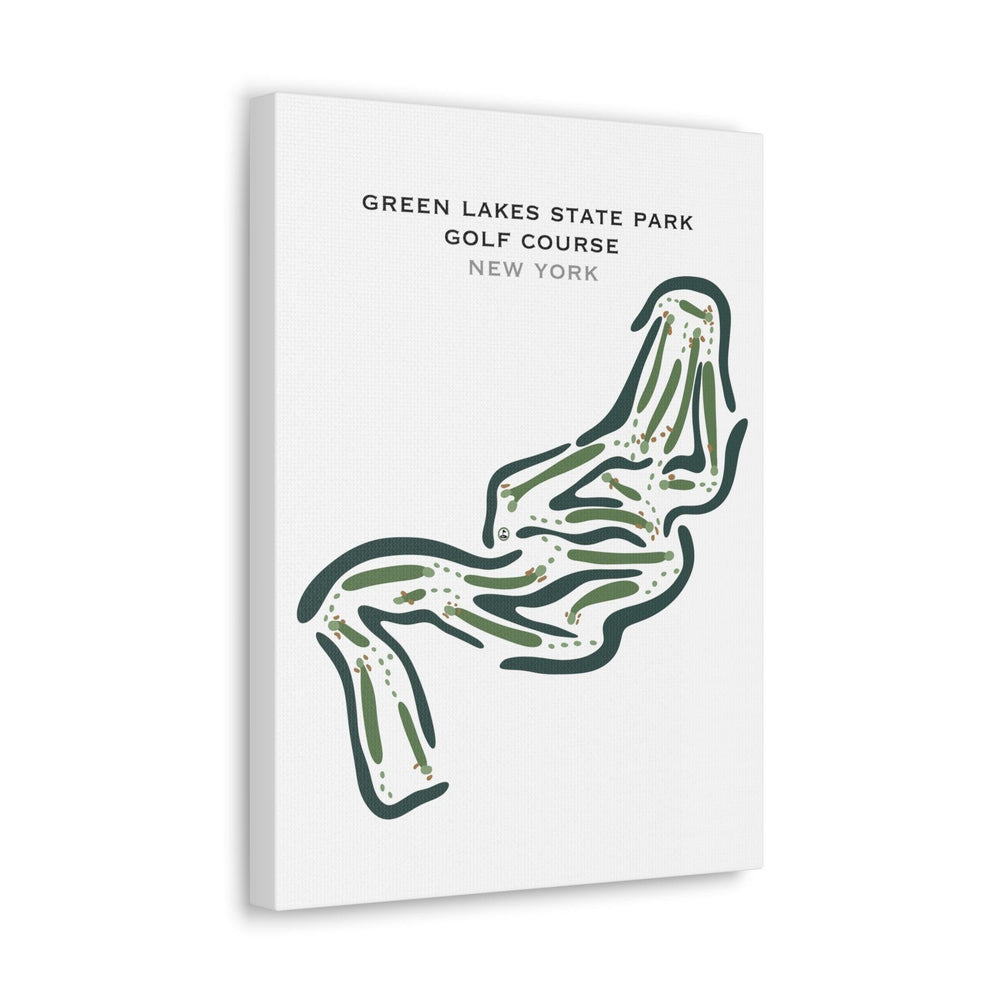 Green Lakes State Park, New York - Printed Golf Courses - Golf Course Prints