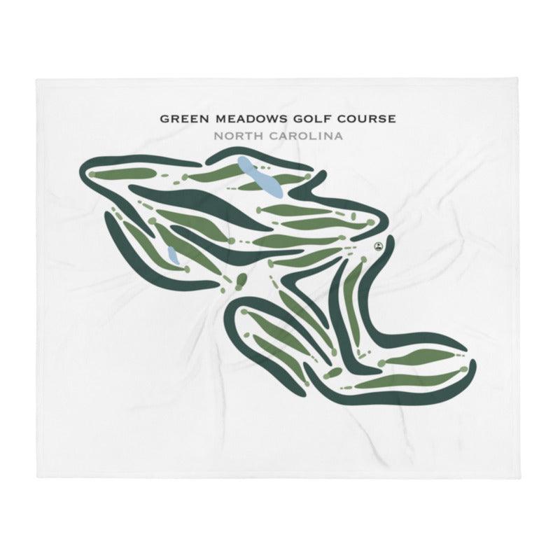 Green Meadows Golf Course, North Carolina - Printed Golf Courses - Golf Course Prints