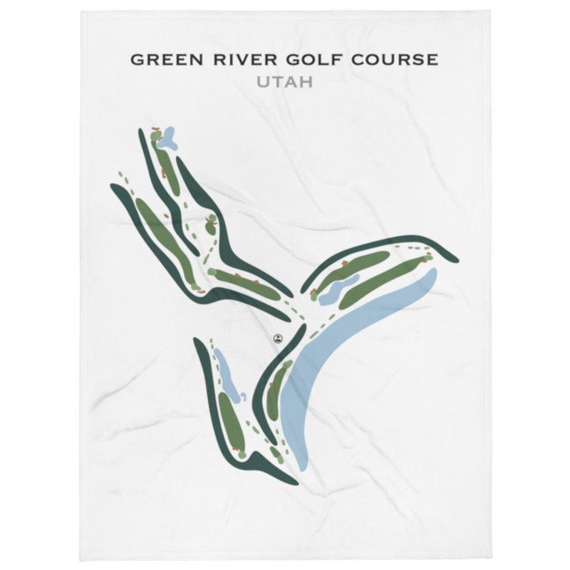 Green River Golf Course, Utah - Printed Golf Courses - Golf Course Prints