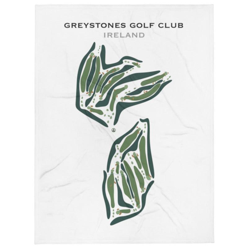 Greystones Golf Club, Ireland - Printed Golf Courses - Golf Course Prints