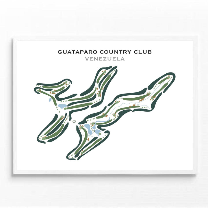 Guataparo Country Club, Venezuela - Printed Golf Courses - Golf Course Prints