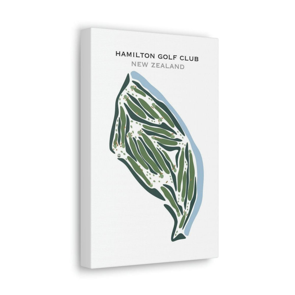 Hamilton Golf Club, New Zealand - Printed Golf Courses - Golf Course Prints
