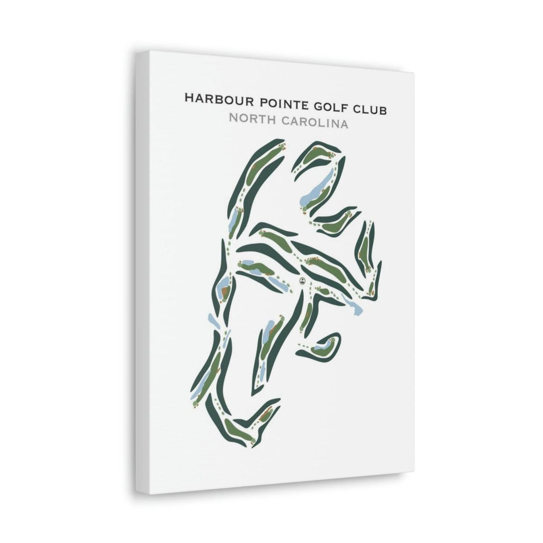 Harbour Pointe Golf Club, North Carolina - Printed Golf Courses - Golf Course Prints