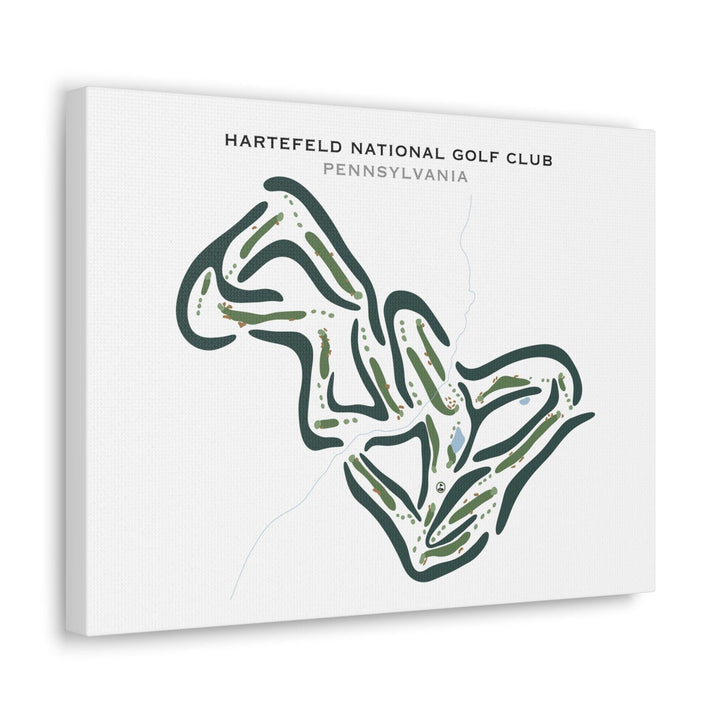 Hartefeld National Golf Club, Pennsylvania - Printed Golf Courses - Golf Course Prints