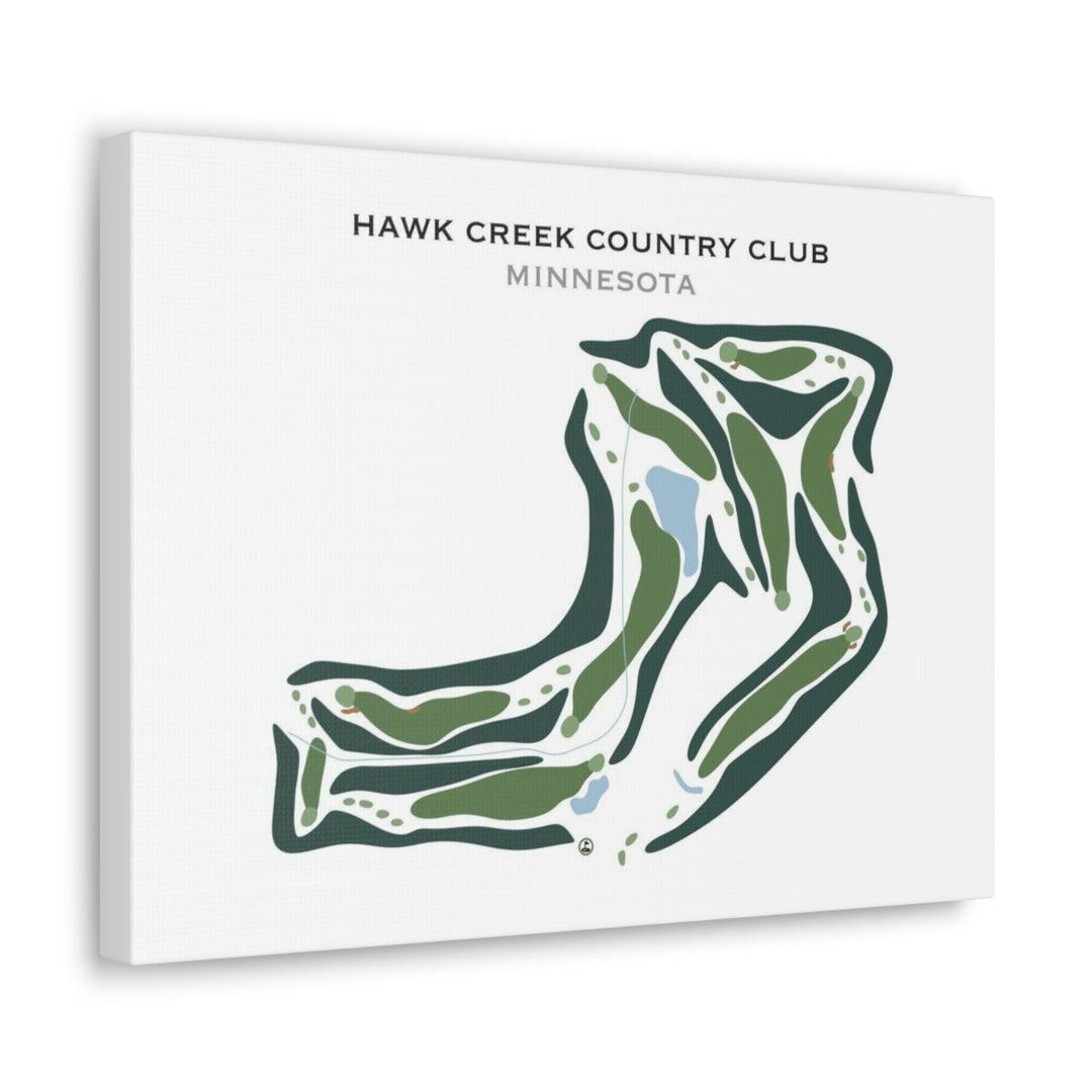 Hawk Creek Country Club, Minnesota - Printed Golf Courses - Golf Course Prints