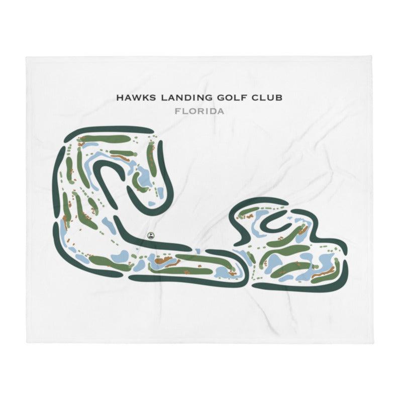 Hawks Landing Golf Club, Florida - Printed Golf Courses - Golf Course Prints