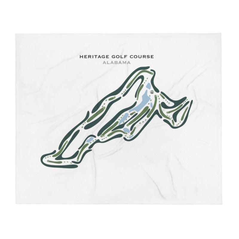 Heritage Golf Course, Alabama - Printed Golf Courses - Golf Course Prints