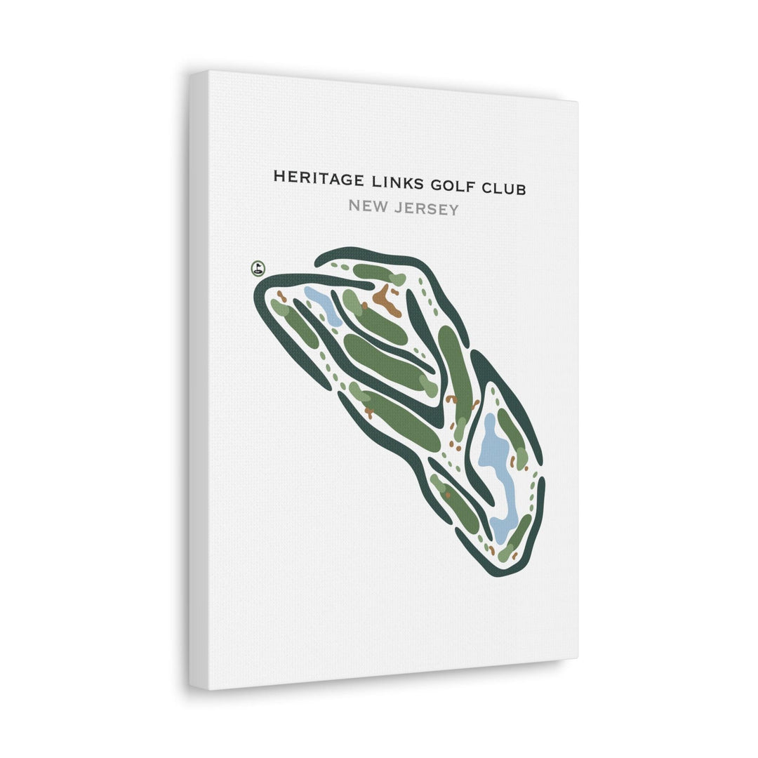 Heritage Links Golf Club, New Jersey - Printed Golf Courses - Golf Course Prints