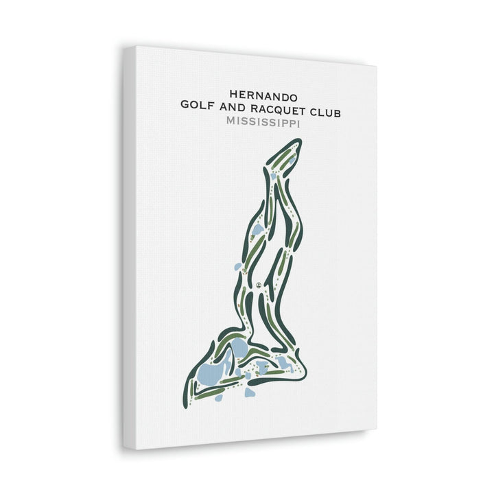 Hernando Golf & Racquet Club, Mississippi - Printed Golf Courses - Golf Course Prints