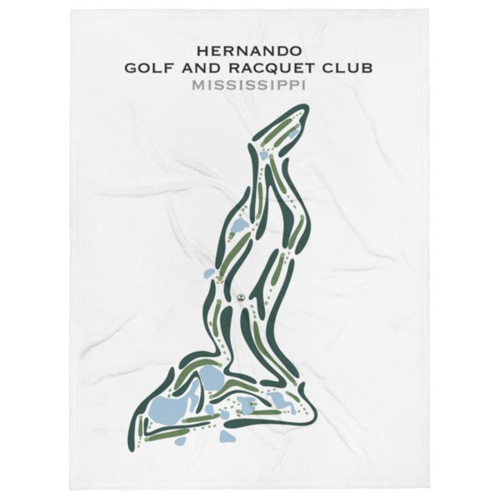 Hernando Golf & Racquet Club, Mississippi - Printed Golf Courses - Golf Course Prints