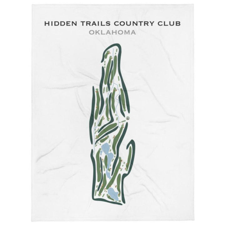 Hidden Trails Country Club, Oklahoma - Printed Golf Courses - Golf Course Prints