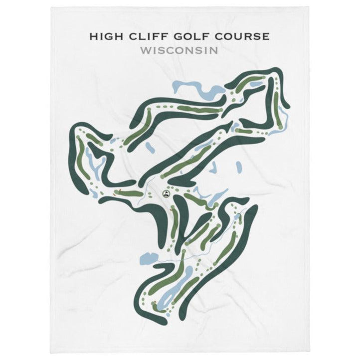 High Cliff Golf Course, Wisconsin - Printed Golf Courses - Golf Course Prints