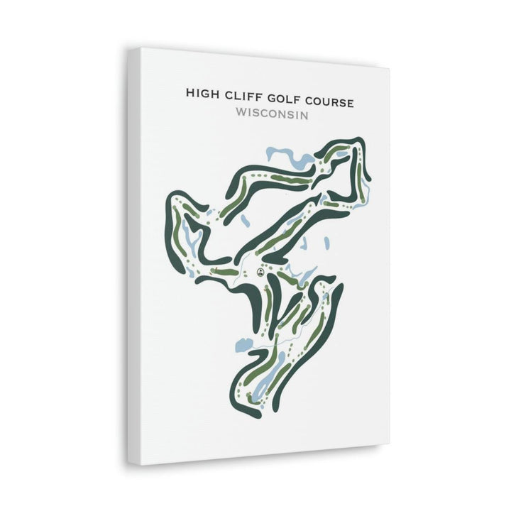 High Cliff Golf Course, Wisconsin - Printed Golf Courses - Golf Course Prints