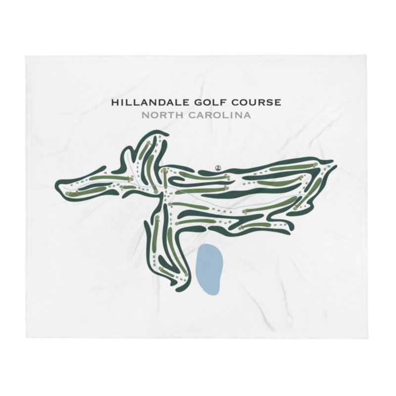 Hillandale Golf Course, North Carolina - Printed Golf Courses - Golf Course Prints