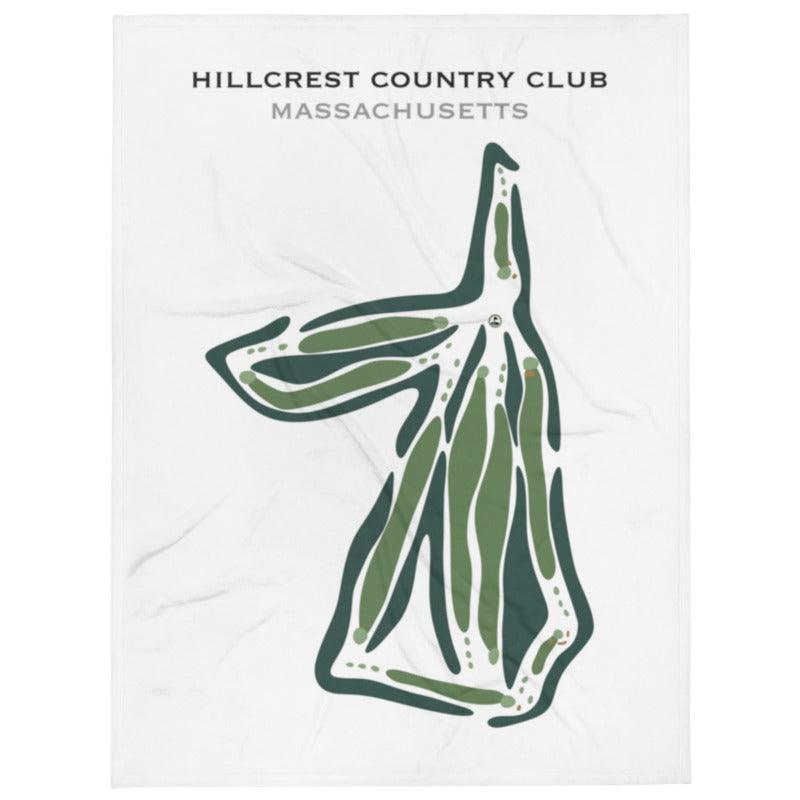 Hillcrest Country Club, Massachusetts - Printed Golf Courses - Golf Course Prints