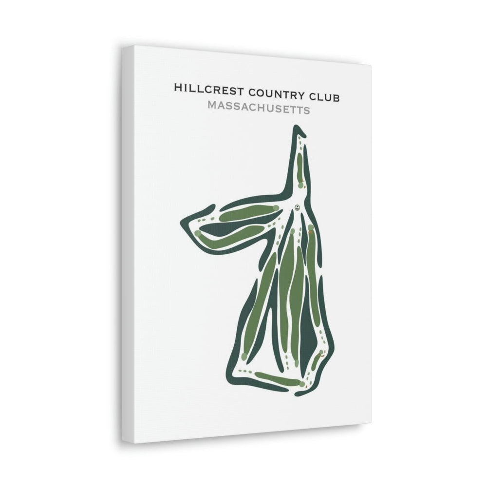 Hillcrest Country Club, Massachusetts - Printed Golf Courses - Golf Course Prints