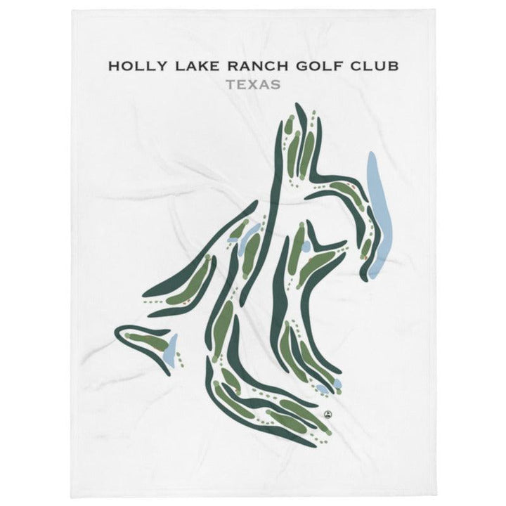 Holly Lake Ranch Golf Course, Texas - Printed Golf Courses - Golf Course Prints