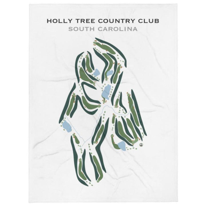 Holly Tree Country Club, South Carolina - Printed Golf Courses - Golf Course Prints